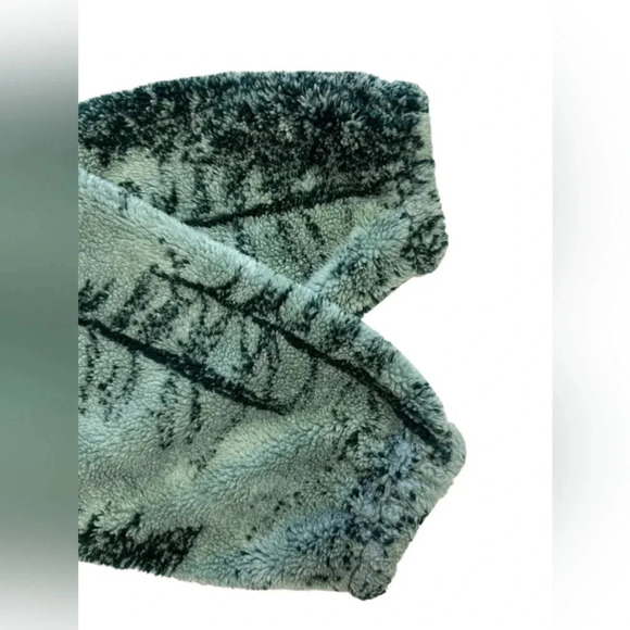 Quality  Goods LS Fleece Zippered Green Jacket Size XL/TG - Picture 6 of 9